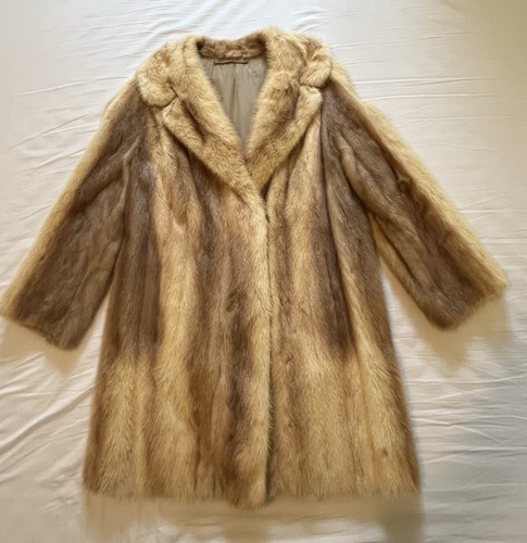 Vintage real mink coat - real,