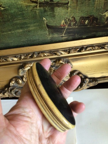 Horn snuff box beautifully - snuff,