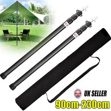 2x 230cm Tent Poles Universal