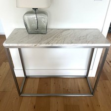 Dwell Marble Console Table