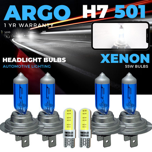 Super white 55w xenon - h7,