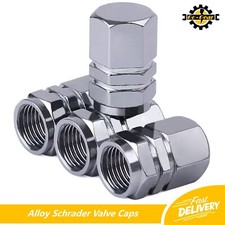 ALLOY VALVE DUST CAPS Car Bike