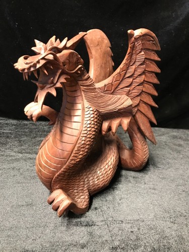 Large beautifully hand carved - large,