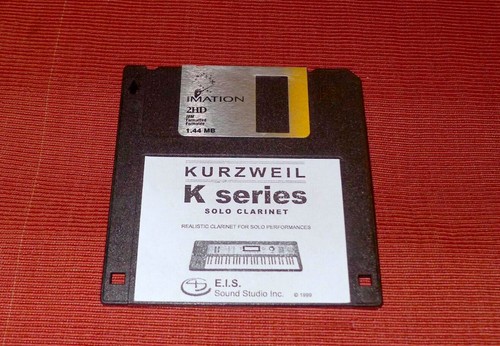 Floppy disk clarinet - floppy, sound