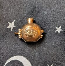 Vintage Opening Rum And Elephant  9ct Gold Charm