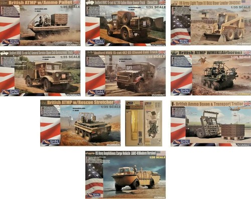 Gecko models vehicles - models, 1/35