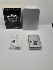 2008 "Jack Daniels" CHROME ZIPPO LIGHTER - boxed - 