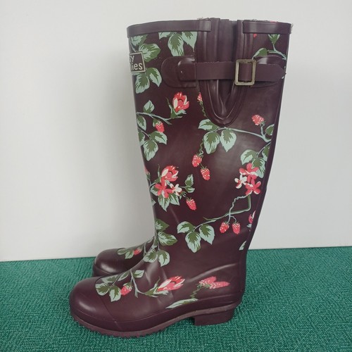 Uk3 bnwt easy wellies purple - easy,