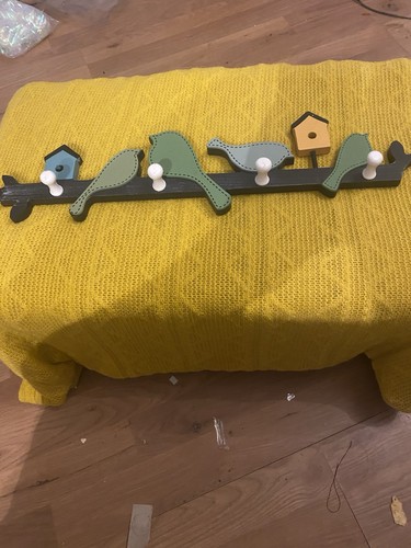 Bird coat hook - bird,