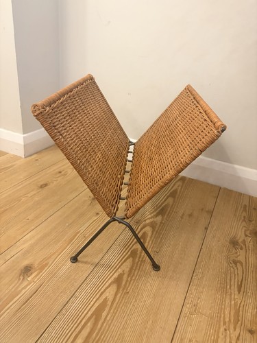 Vintage mid century wicker - vintage,