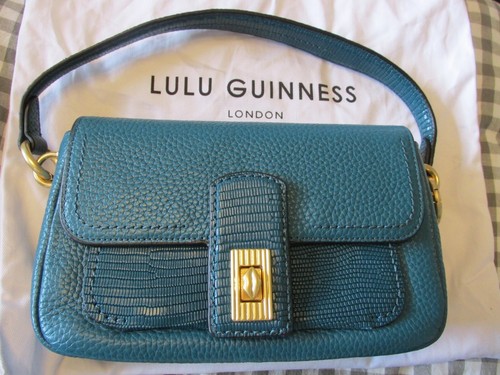 Lulu guinness handbag leather - guinness,