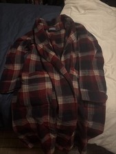 PENDLETON Red Wool Tartan Belt
