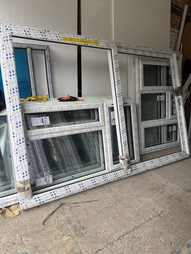 Brand new white upvc - upvc, sliding