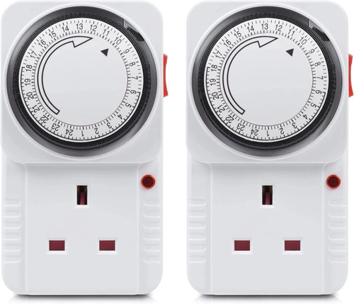 Plug timer hour - hour, white