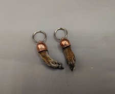 Taxidermy, Squirel Paw Keying, Skull, Bone, Gift, Oddity, Curio, Gothic, Keyring