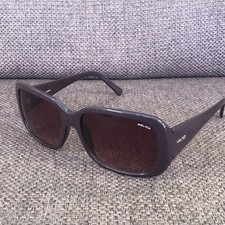 USED POLICE SUNGLASSES WITH PURPLE FRAMES S1755 Unisex Mens Womens