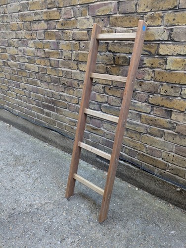 Vintage wood 5 rung - (17),