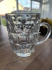 Dimpled Pint Glass Vintage