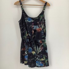 Primark Black Tropical Floral