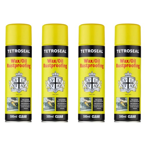 Tetroseal clear wax underseal - clear,