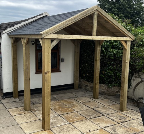 Wooden apex pergola gazebo - apex,