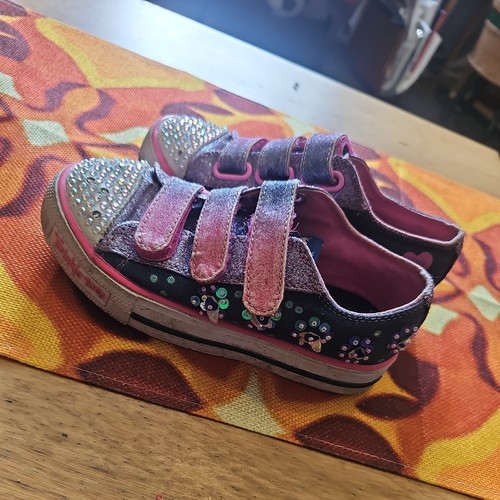 Twinkle toes blue and pink