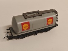 HORNBY OO GAUGE SHELL 500 FUEL GREY TANK WAGON.