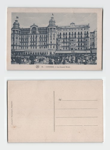 Postcard ostende les grands - -,