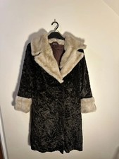 Vtg 60s 70s ASTRAKA Faux Fur