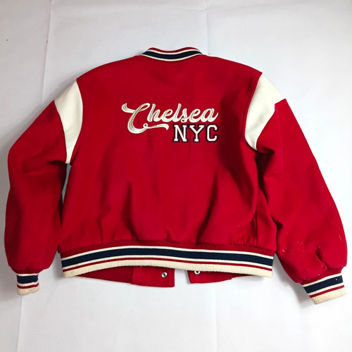 Zara red varsity - zara,