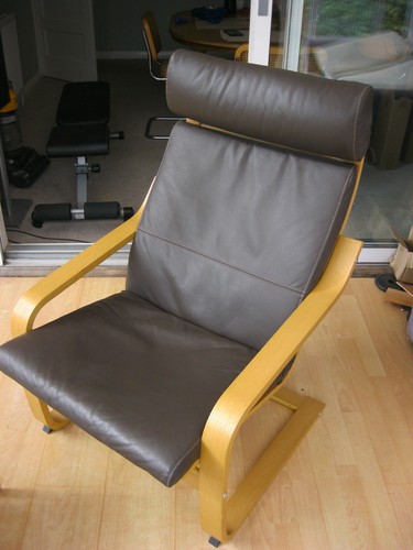Ikea poang chair grann brown - ikea,