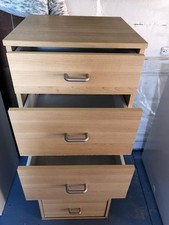 Bedside Drawers Pair