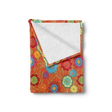 Floral Soft Flannel Fleece