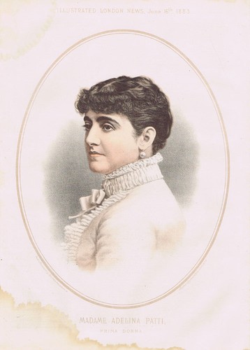 Adelina patti prima - patti, donna