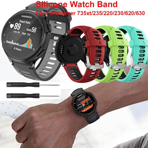 Silicone bracelet watch band - watch,