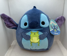 Stitch with Frog Squishmallow