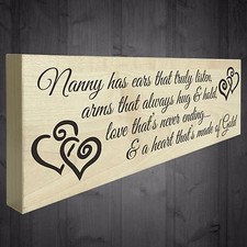 Nanny Heart Of Gold Wooden
