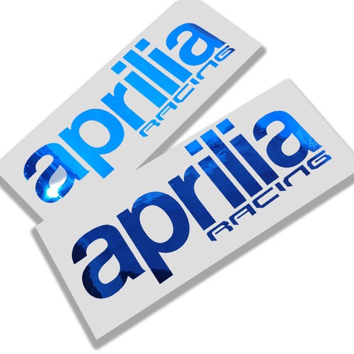 Aprilia racing blue - racing, chrome