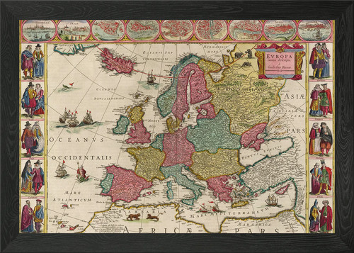 Europe old map - europe,