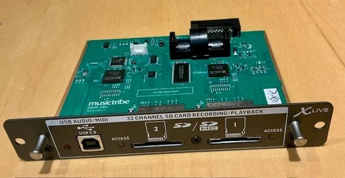 Behringer xlive x32 - xlive, expansion