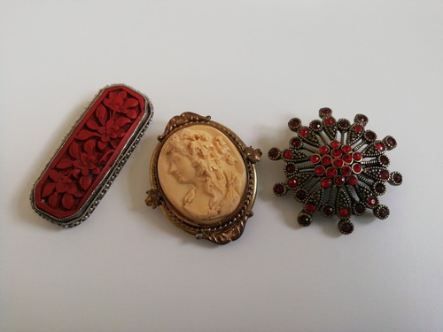 Antique vintage brooches - antique/vintage, 3