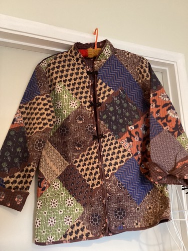 Quilted indian kantha - quilted,
