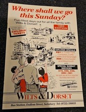 Wilts & Dorset Bus Leaflet