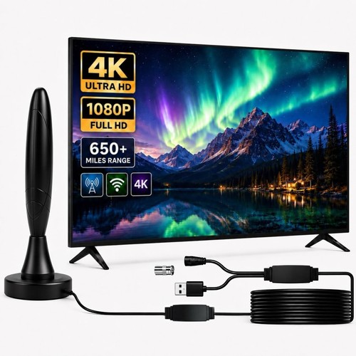 Indoor aerial amplified - indoor, tv