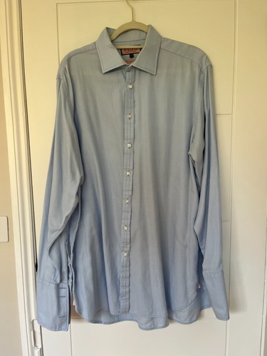 Thomas pink shirt mens 37 - thomas,