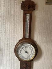 wall-mounted aneroid barometer