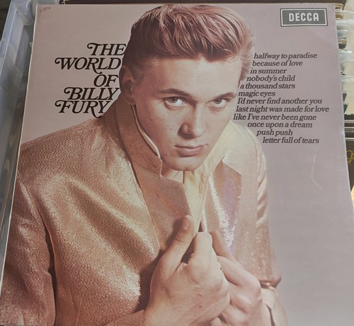 Billy fury the world - billy,