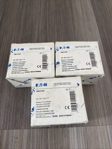 Eaton emch340 mcb 40a triple - 40a,