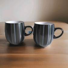 Denby Jet Stripes Large Curve