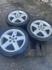 AUDI A4 B7  2006-2009 2.0 TDI  Set Of 4 Alloy Wheels & Tyres 235-45-17 4-5 Mil